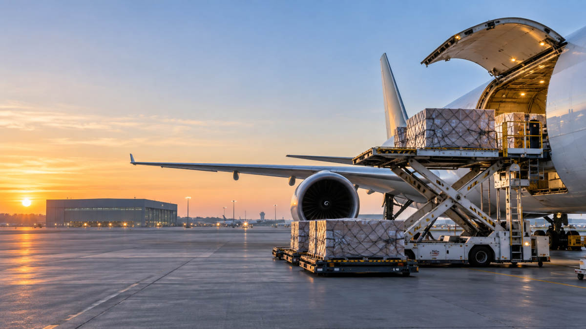 Air freight services by GB Grupajes and Logistics