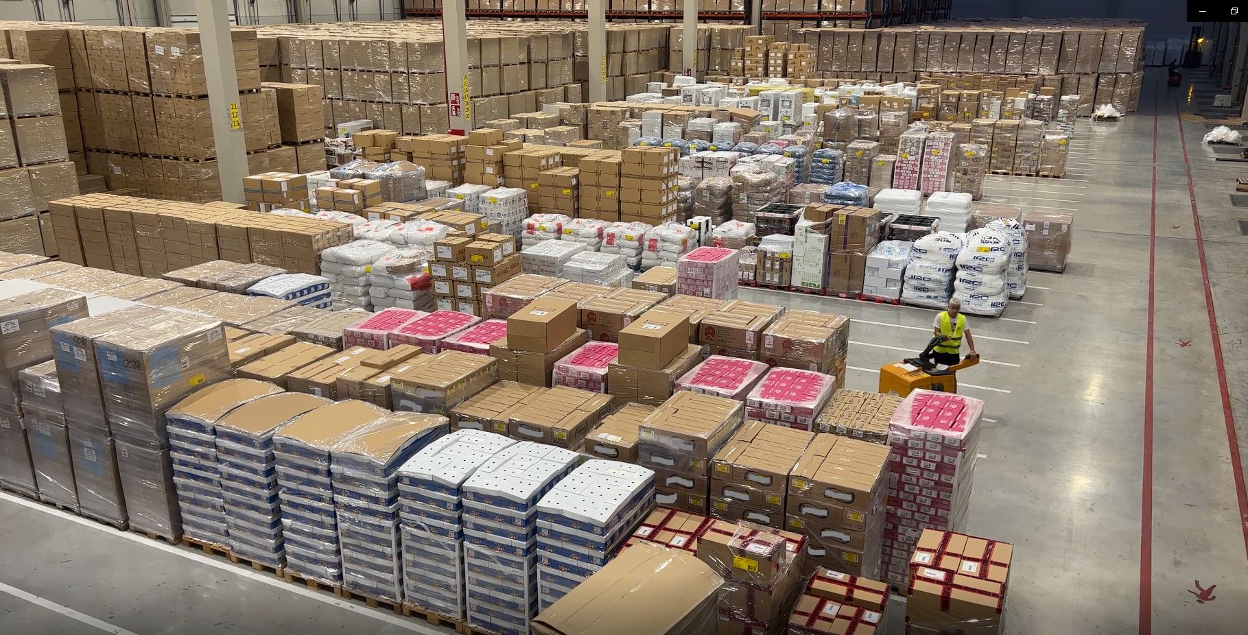 GB Grupajes and Logistics warehouse